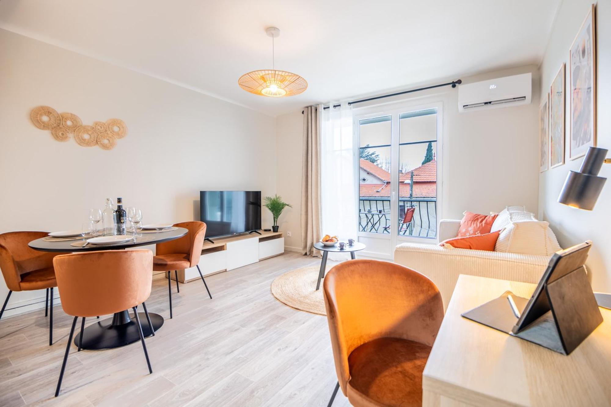 Apartment Au Calme De L'iris - Clim - Garage - Wifi - Tramway