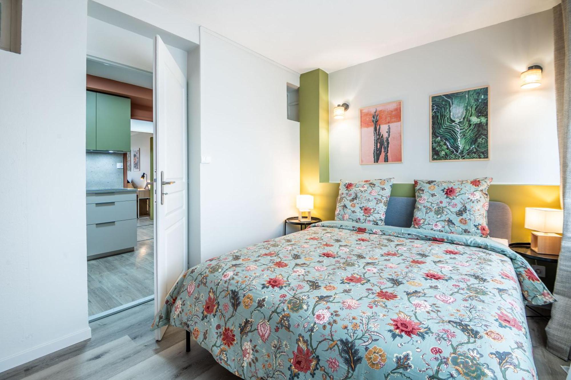 Au Calme De L'iris - Clim - Garage - Wifi - Tramway Appartement *